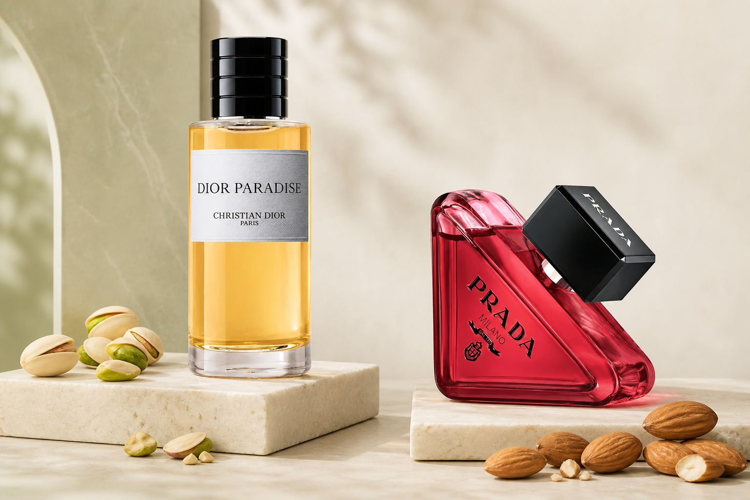 Parfums femme 2026 : la pistache et l'amande réinventent le gourmand