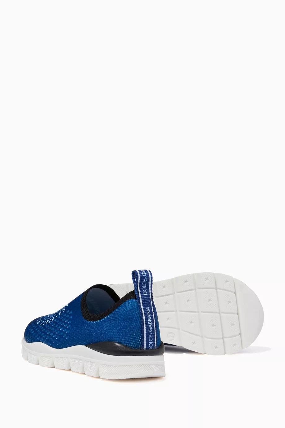 DOLCE GABBANA BLUE DG CREST SORRENTO SLIP