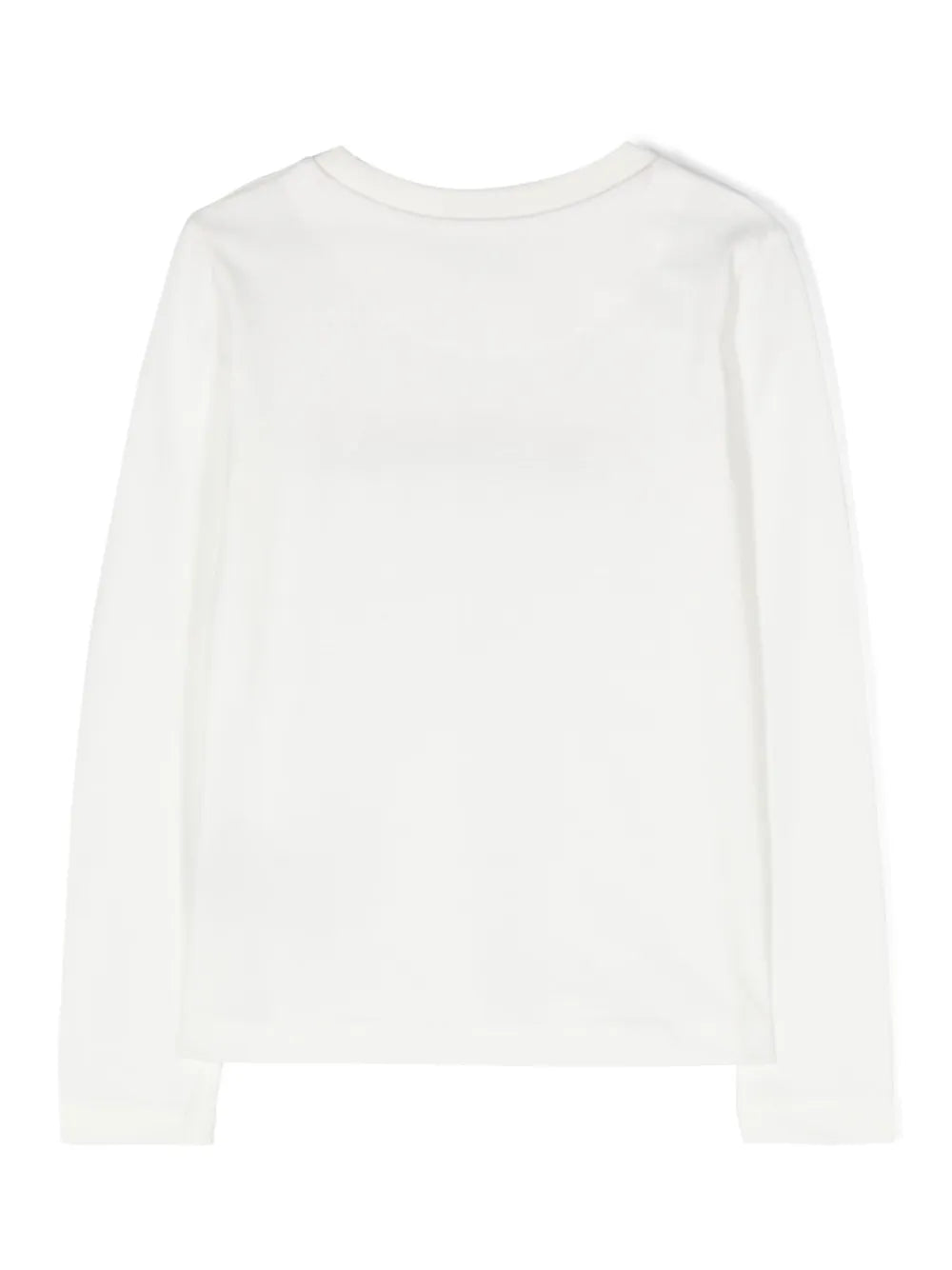 t-shirt en coton à logo brodé