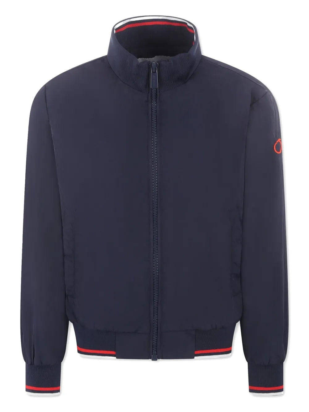 veste bomber à logo imprimé