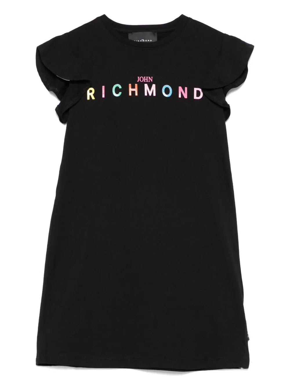 John Richmond Junior robe à logo en caoutchouc