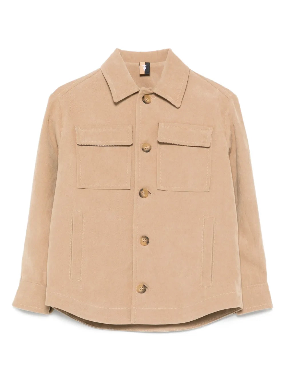 chemise boutonnée avec poche à rabat