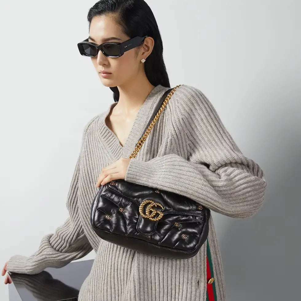 SAC À ÉPAULE GG MARMONT PETITE TAILLE