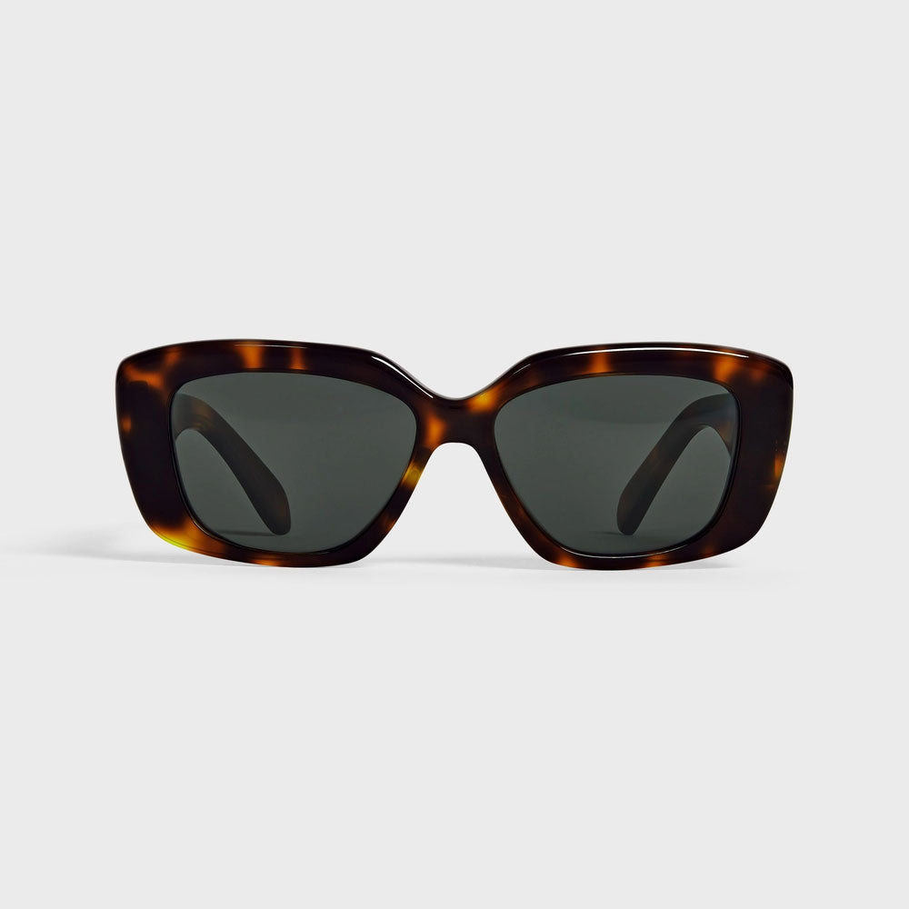 نظارة شمسية TRIOMPHE 04 بلون أسيتات هافانا الداكن