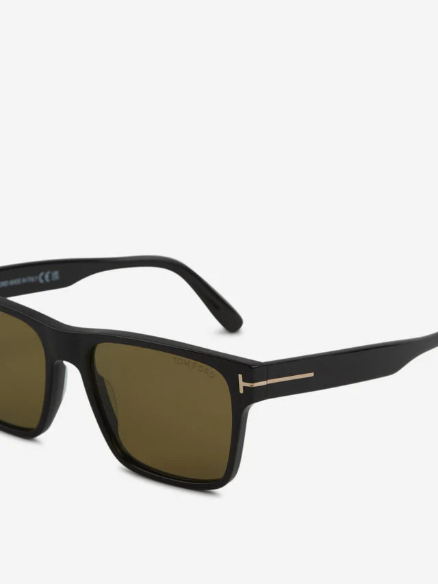 Tom Ford Calder Rectangular Sunglasses