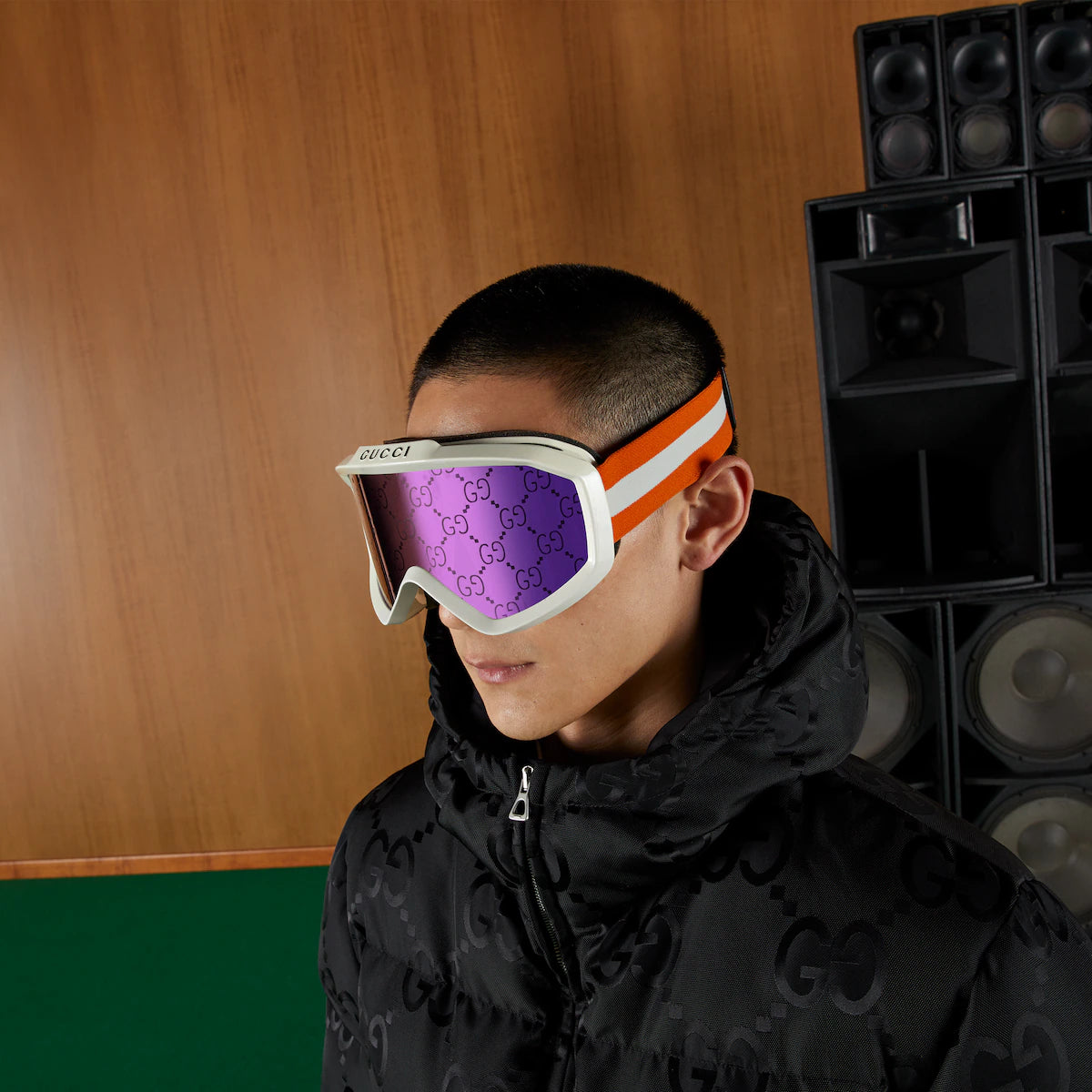 GG1210S-002 99 IVORY ORANGE PINK