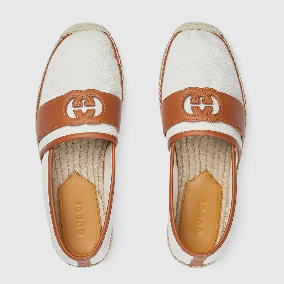 ESPADRILLES À DÉTAIL GG ENLACÉS POUR HOMME