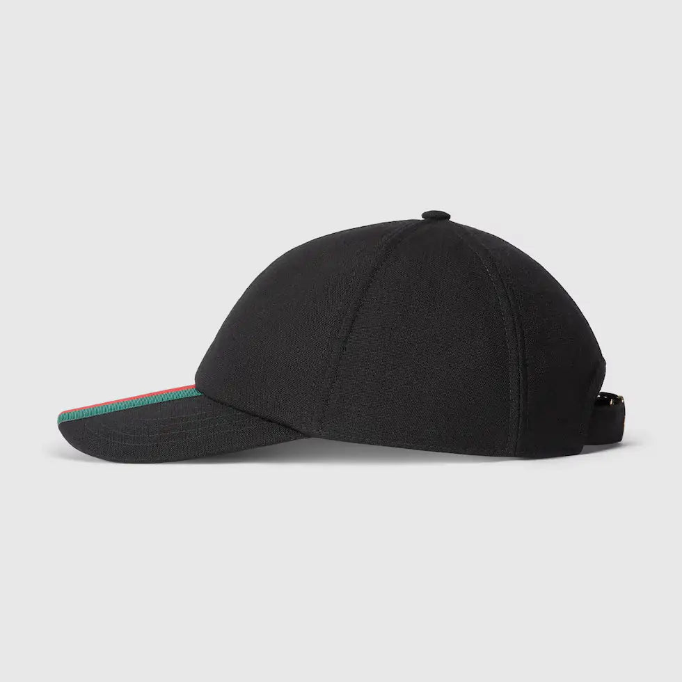 CASQUETTE EN TOILE AVEC BANDE WEB