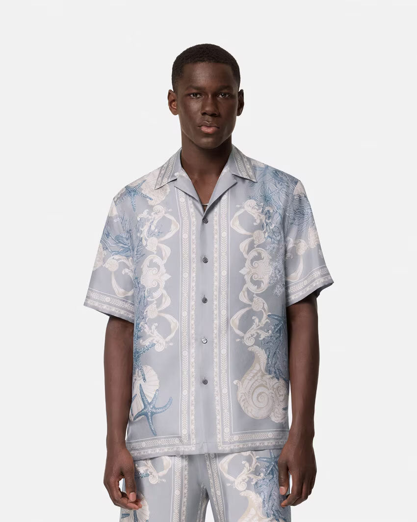 Chemise en soie Barocco Sea