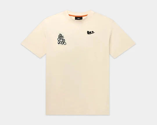 Game of the Gods Graffiti Box Fit T-Shirt Jet Black