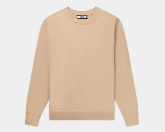 Game Day Box Fit Crewneck Sesame