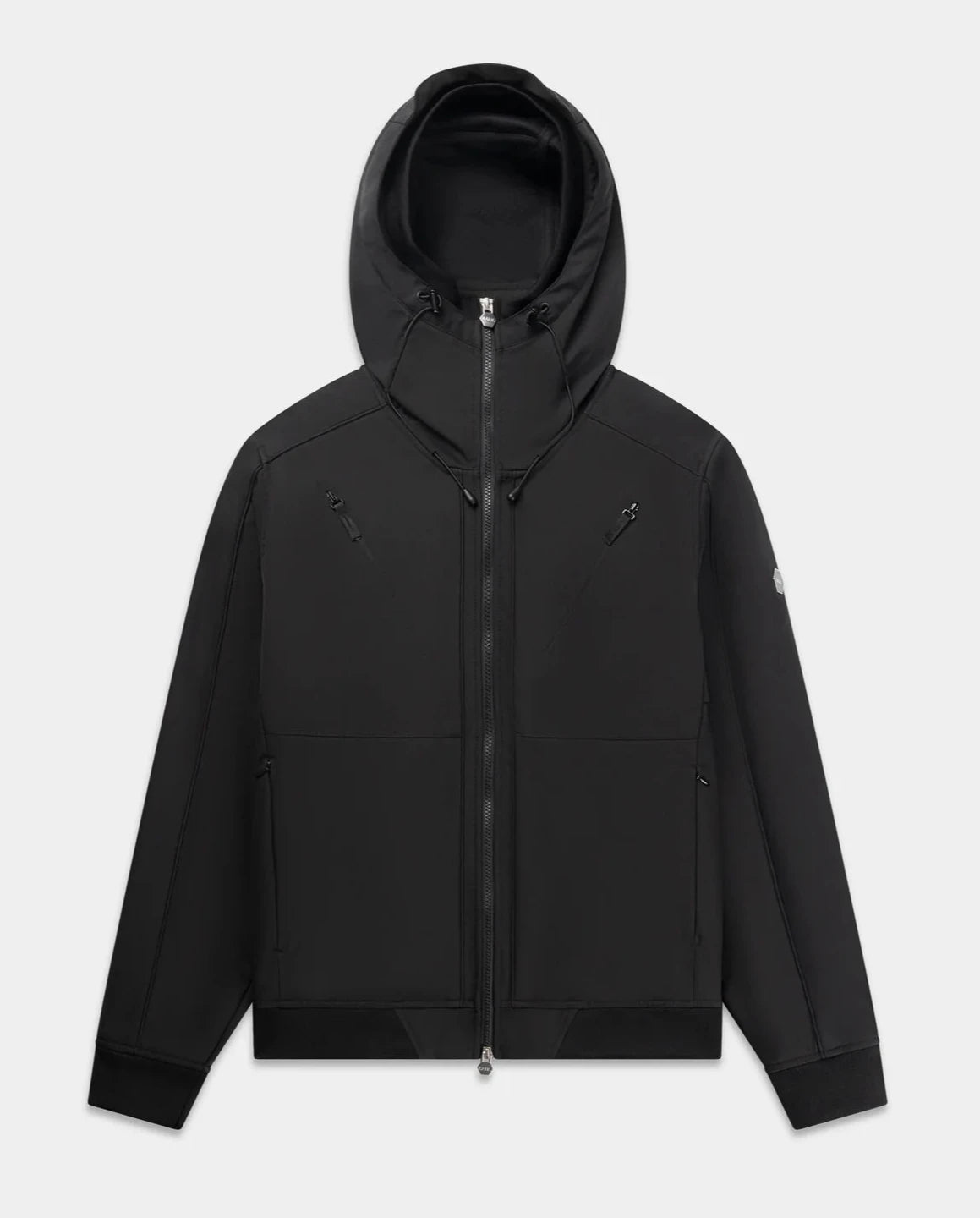 Hexline Regular Fit Soft Shell Jacket Jet Black