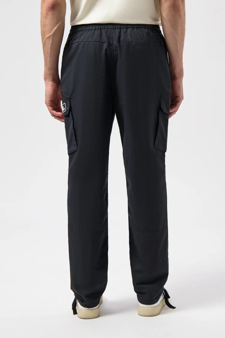 THE CLUB STRAIGHT FIT CARGO PANTS-Jet Black