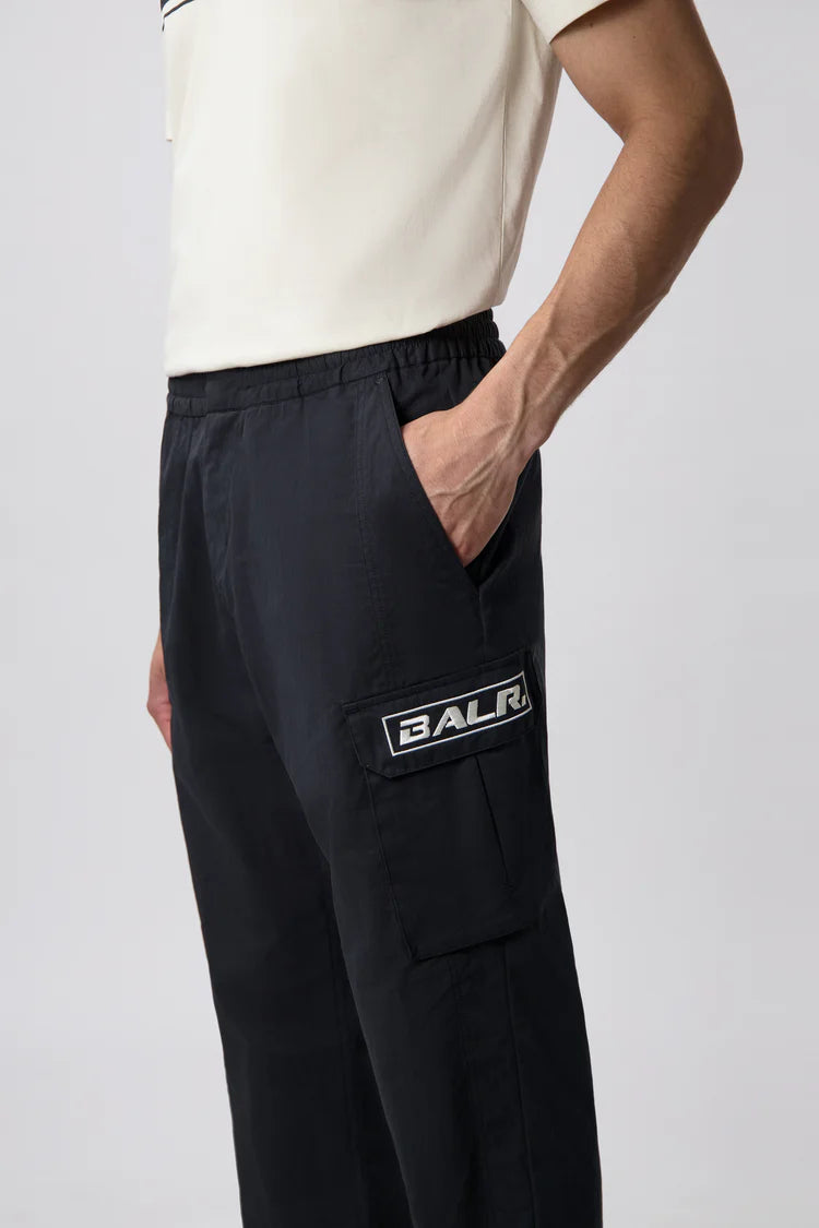 THE CLUB STRAIGHT FIT CARGO PANTS-Jet Black