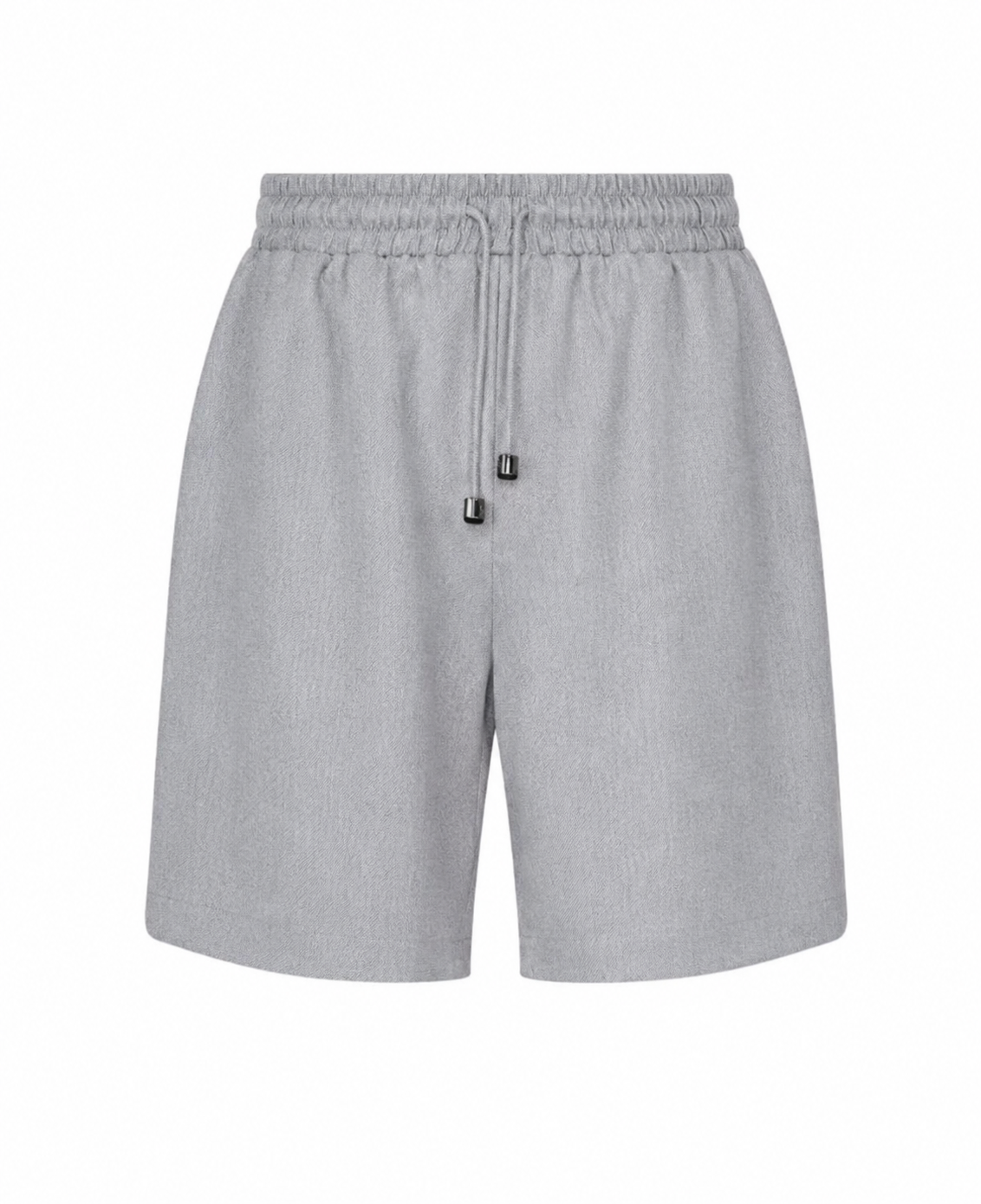 Bermuda à cordon et design essentiel GRIS