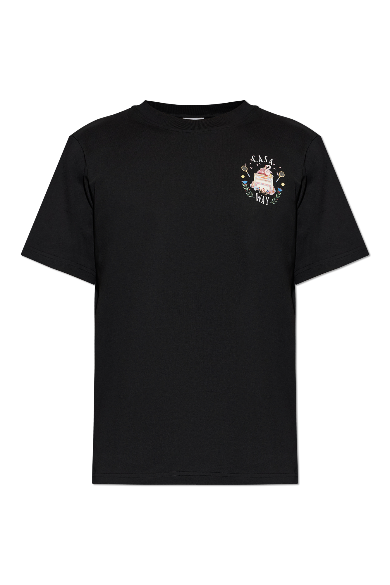 Casablanca — BOUCLE EMBROIDERED CLASSIC T-SHIRT