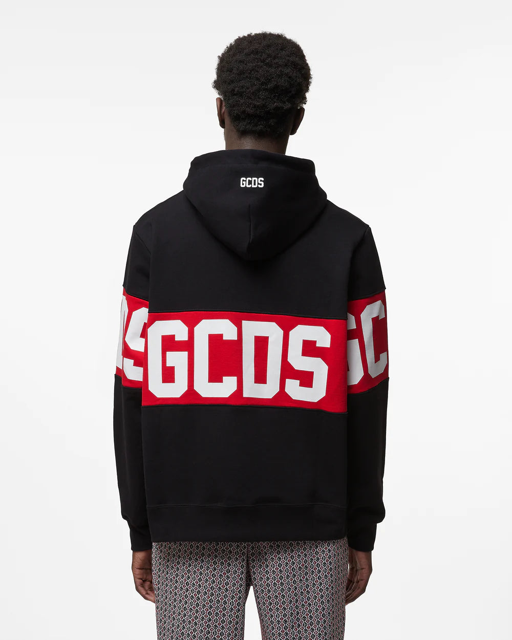 GCDS LOGO BAND REGULAR HOODIE
