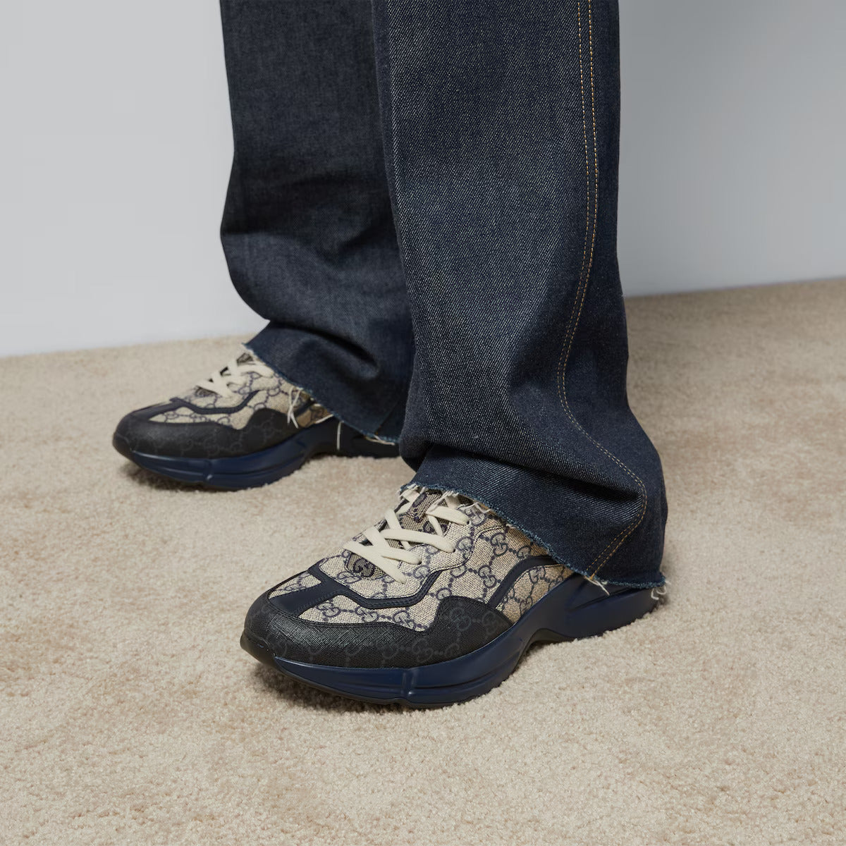 GG RHYTON SNEAKERS FOR MEN