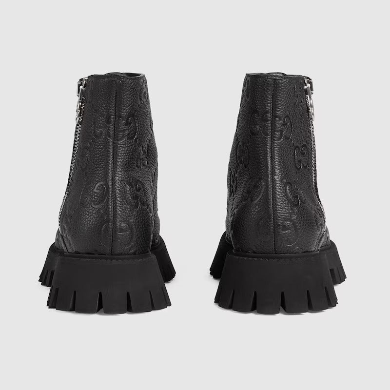 MEN’S GG LEATHER BOOTS