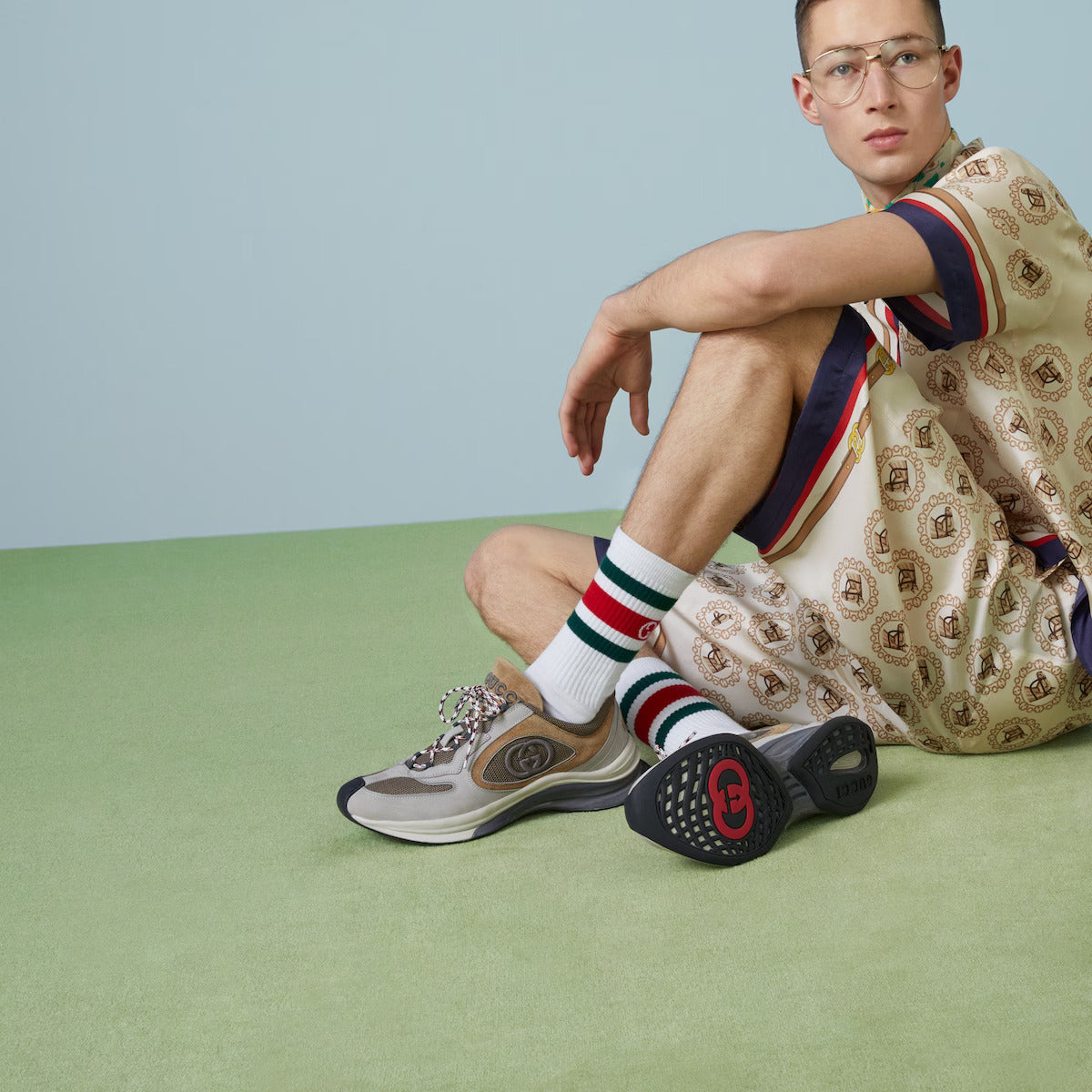 GUCCI RUN SNEAKERS FOR MEN