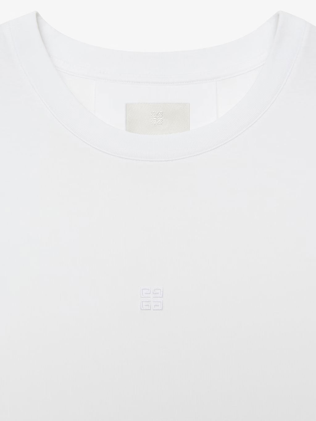 T-shirt slim en coton avec broderie 4G