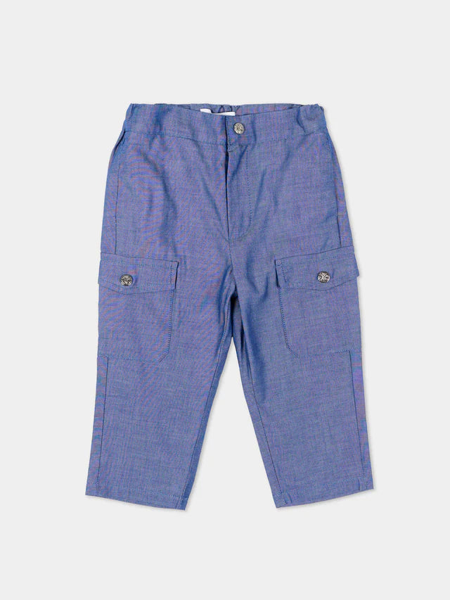 Jean en denim pour bébé avec poches cargo