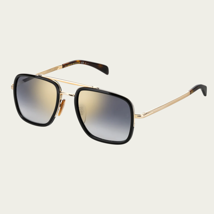 DB 7002/S - Gold Black - Gray Shaded Gold Mirror