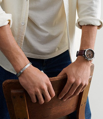 سوار سلسلة من الفولاذ المقاوم للصدأ