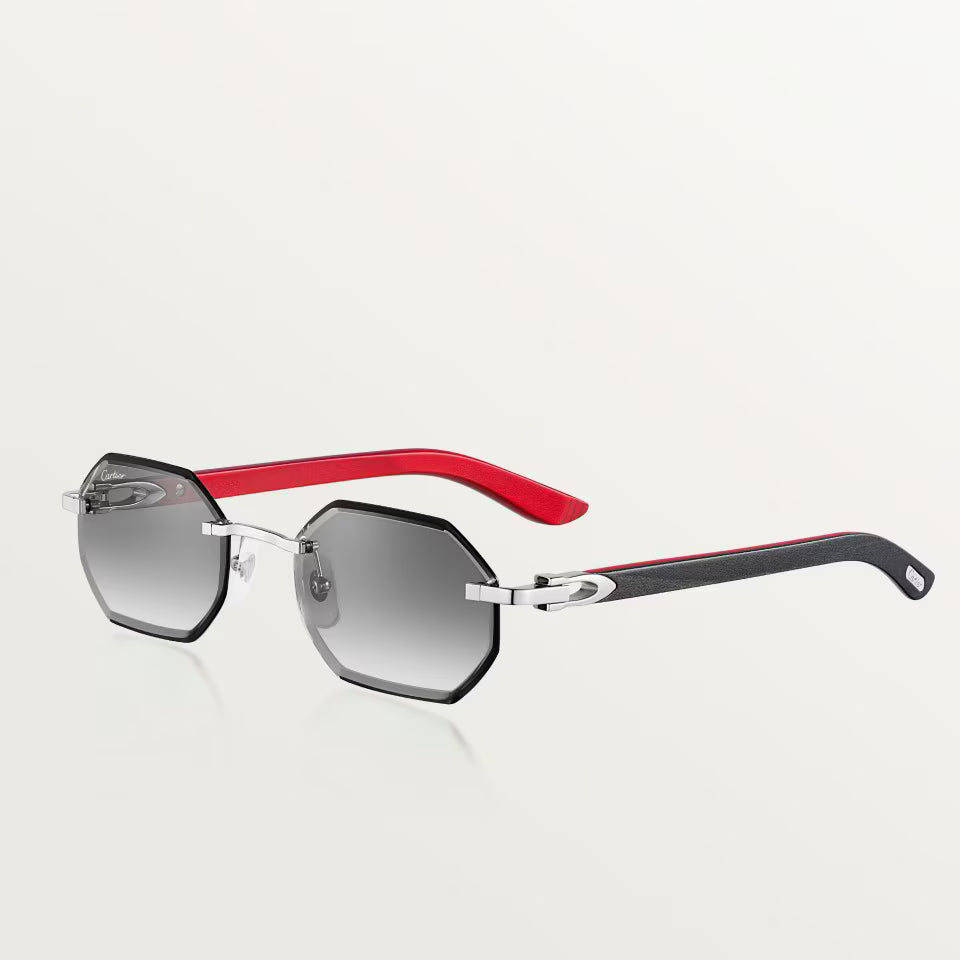 Lunettes Solaires, Décor C Allongé de Cartier