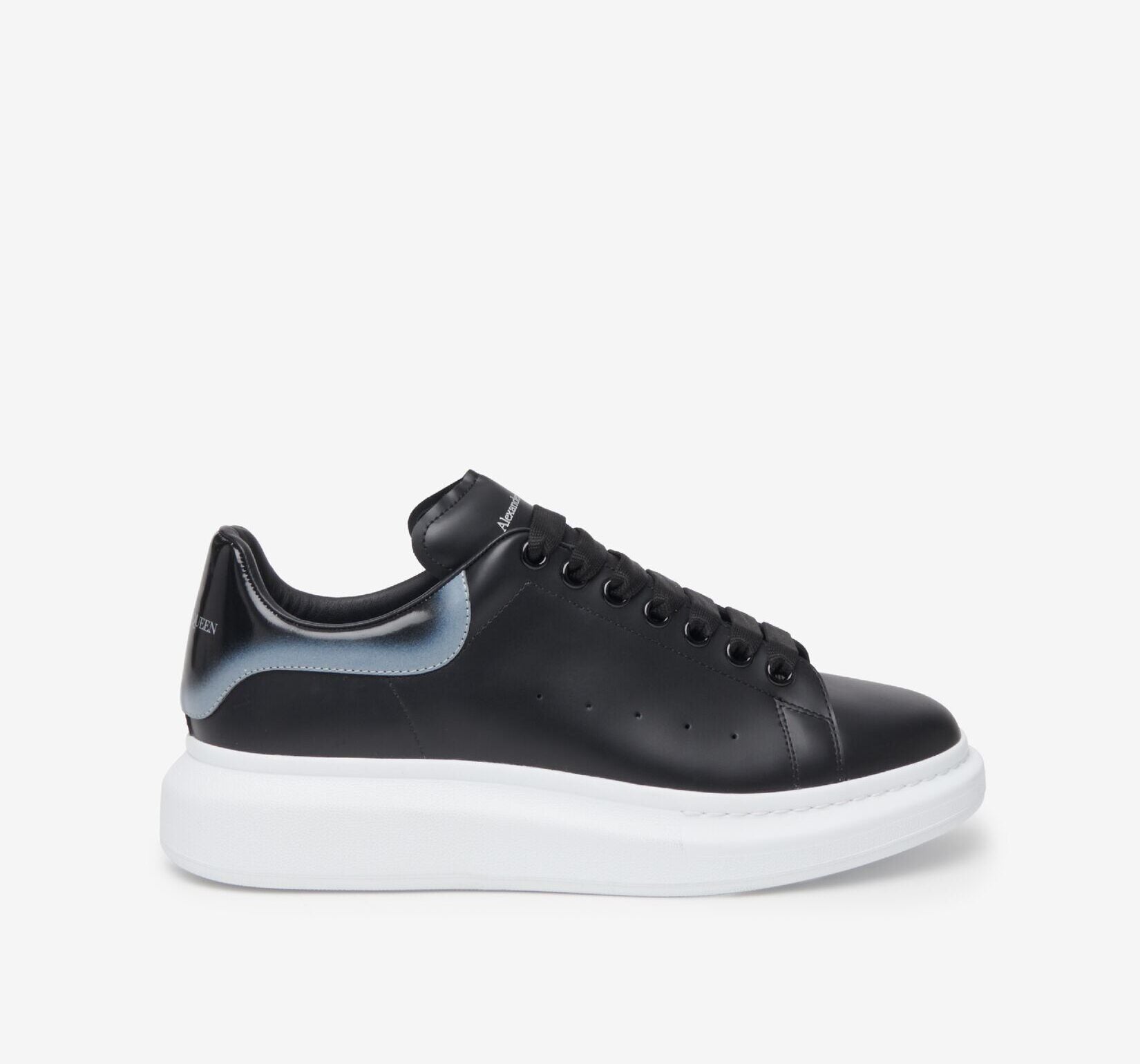 Oversized Sneakers for Men in Black/Silver