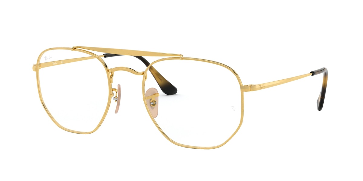 Lunettes Optiques RAYBAN MARSHAL RB3648V 2500 — Or maison prado