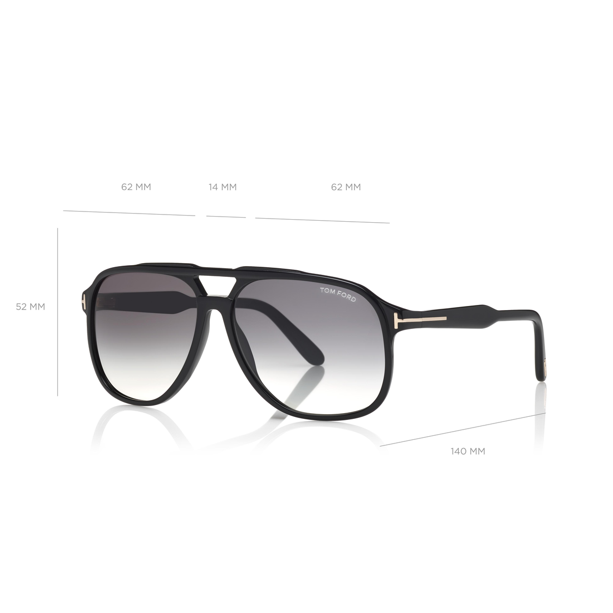 Lunettes de Soleil Tom Ford FT0753 01luxe Algérie Maison Prado