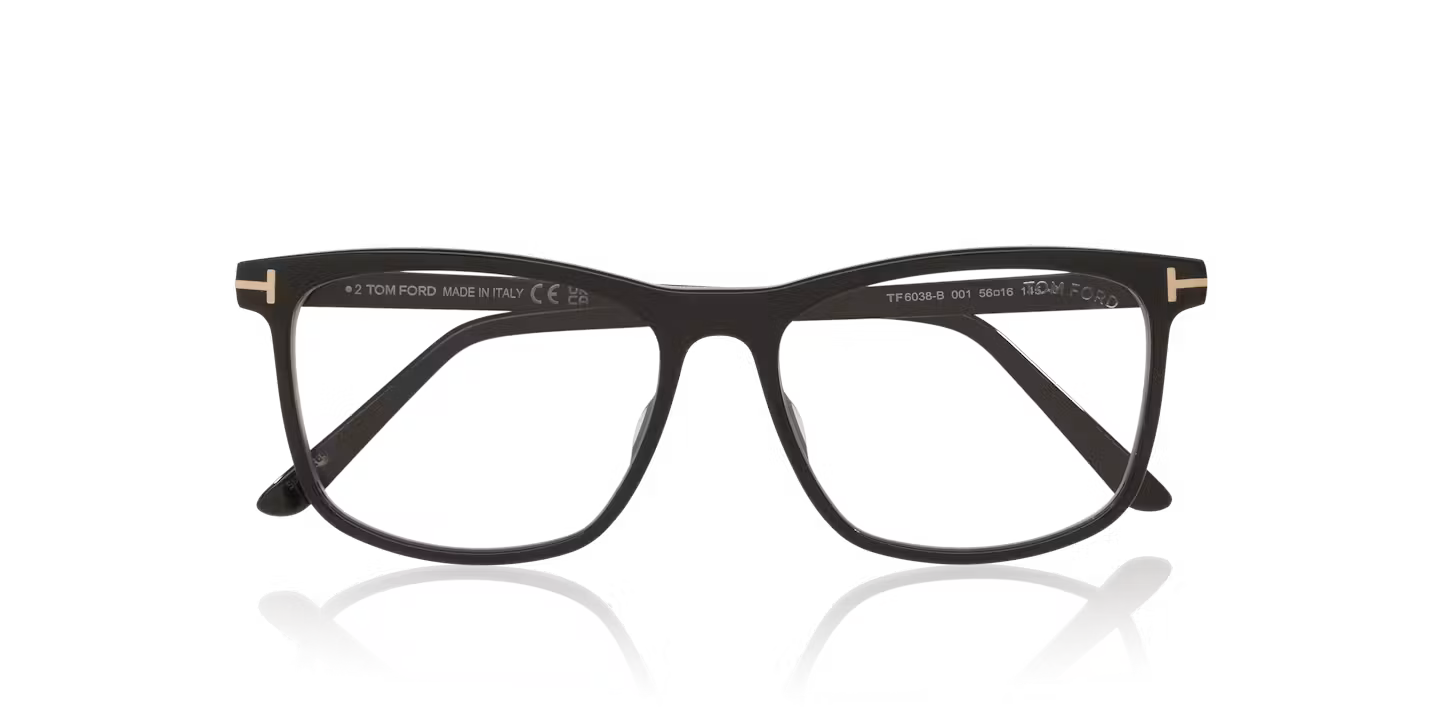 Lunettes optique Tom Ford FT6038-B 001 MAISON PRADO 02