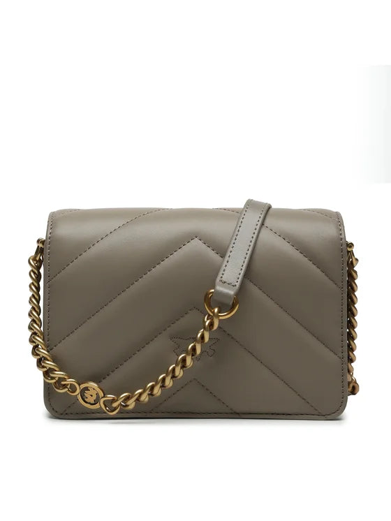 LOVE CLICK MINI SHEEP NAPPA BIG CHEVRON