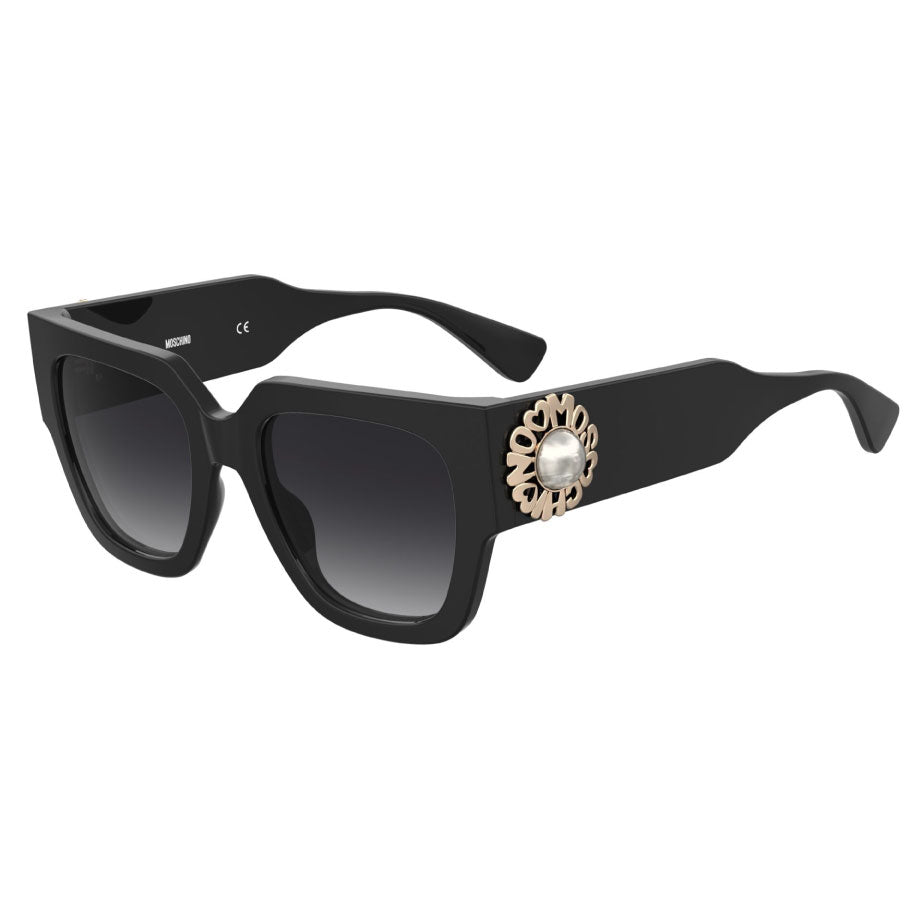 Lunettes de soleil noires Pearl Trim Noir