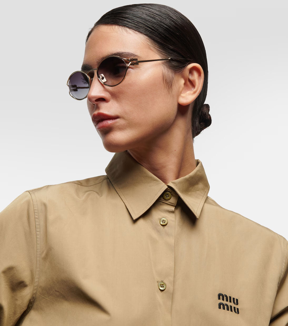 Lunettes de soleil Miu Miu Logo