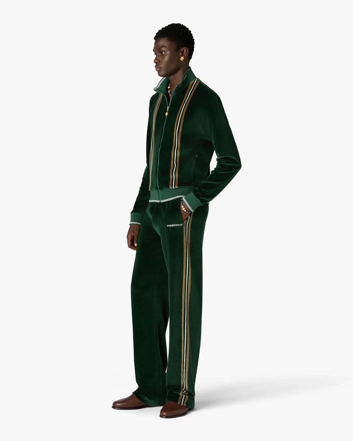 Pantalon Casablanca Velour à rayures maison prado alger