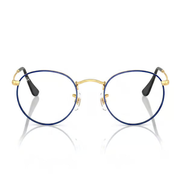 Lunettes Optiques RAYBAN ROUND RB3447V 3105 — Gold