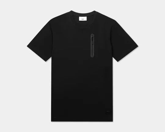 Q+ REGULAR FIT T-SHIRT JET BLACK