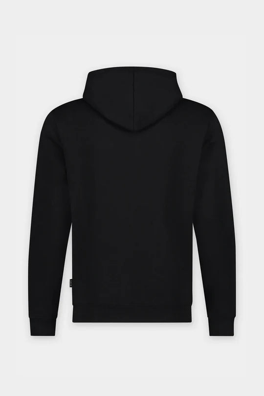 Brand Straight Small Logo Hoodie