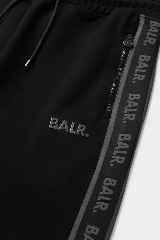 Q-Tape Slim Classic Sweatpants Jet Black