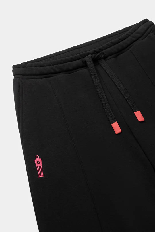 THE WALL BOX FIT PANTS JET BLACK