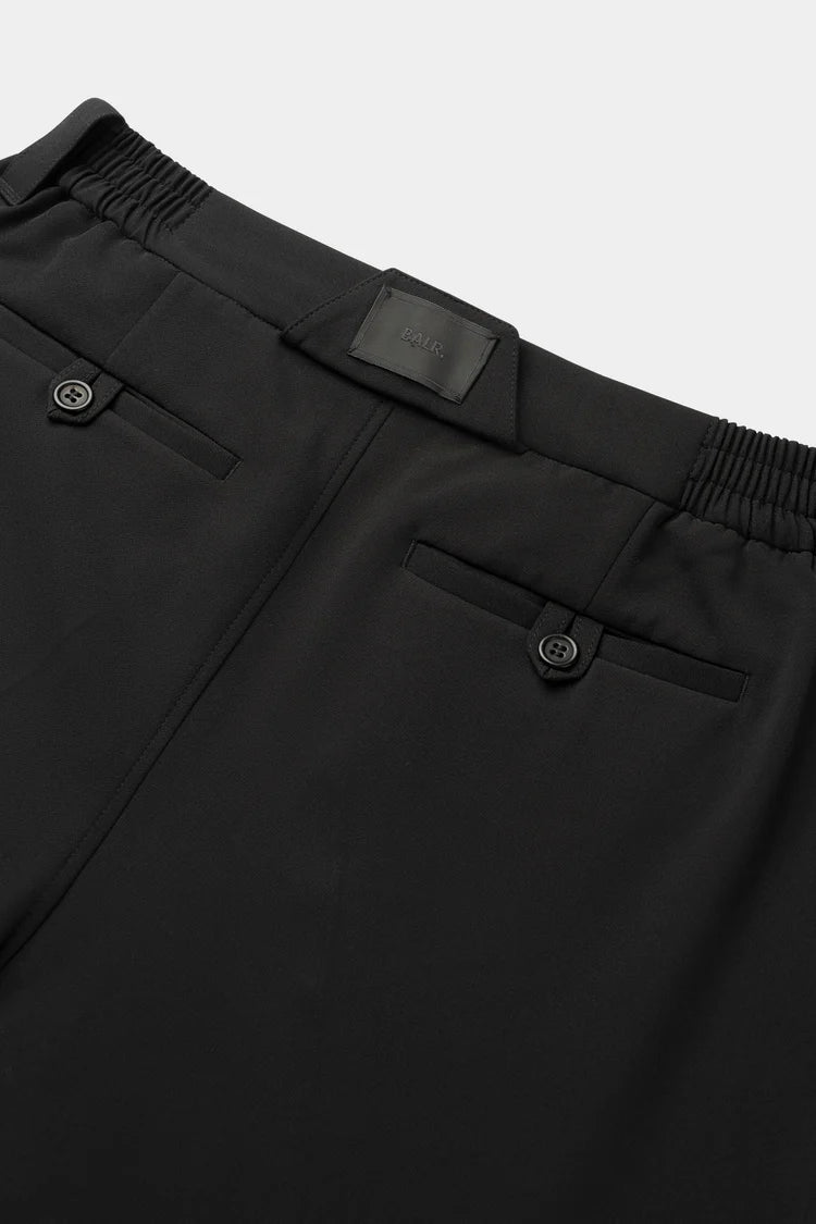 BALRXI REGULAR FIT STRETCH PANTS JET BLACK