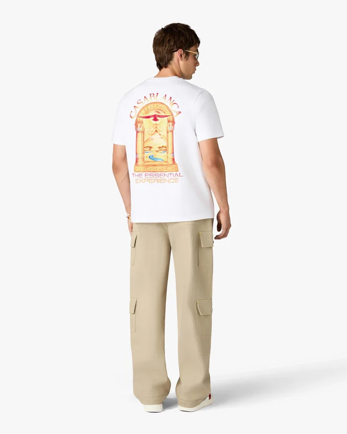 T-shirt Casablanca Hermons Mirage Arch T-shirt blanc maison prado alger