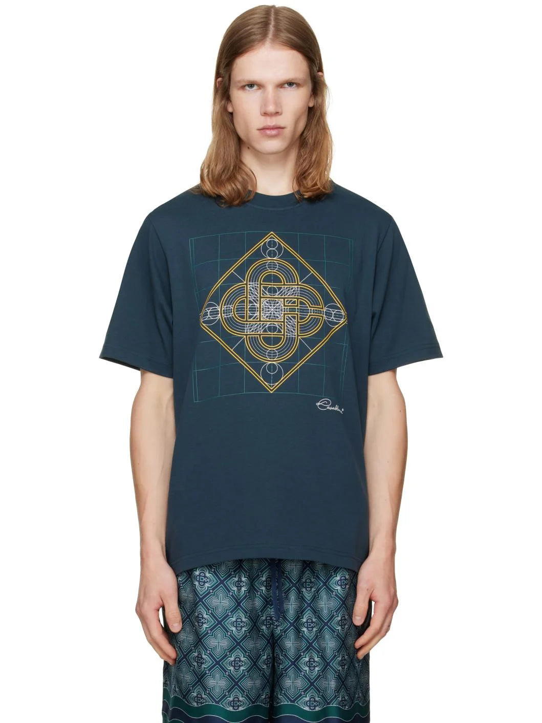T-shirt Casablanca Logo Geometrie Sacree maison prado alger