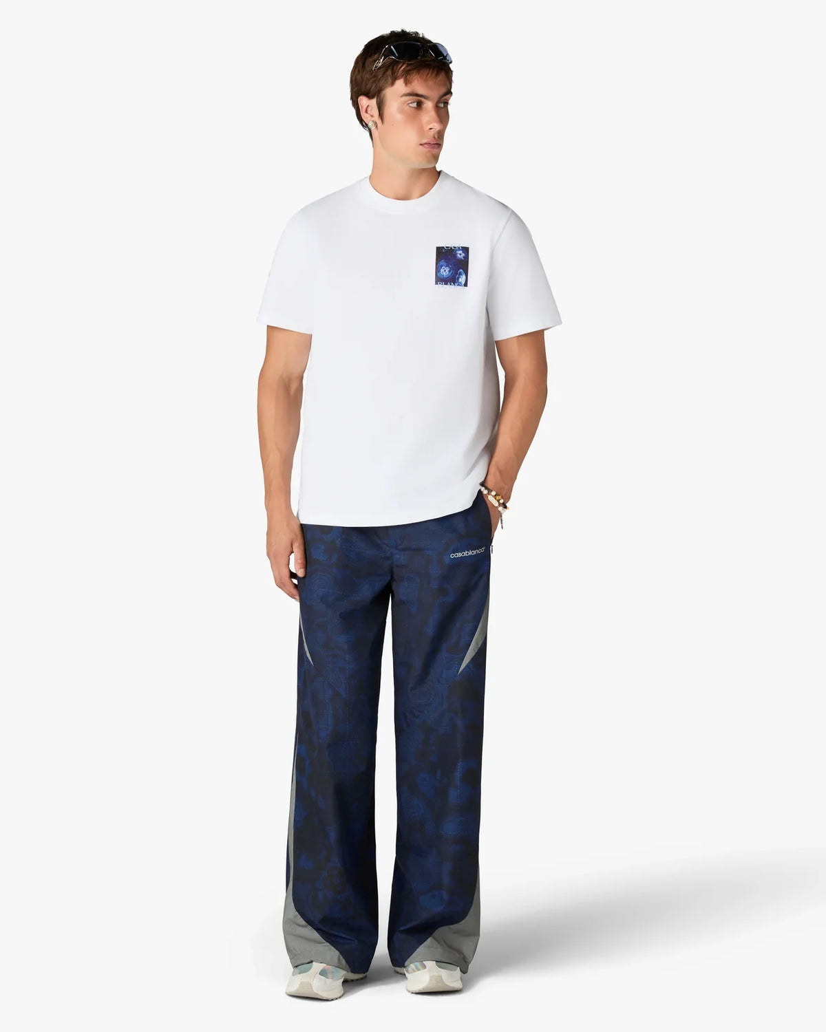 T-shirt Casablanca Meduse Sportive T-shirt blanc maison prado alger
