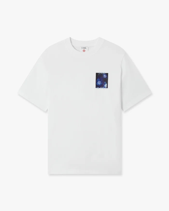T-shirt Casablanca Meduse Sportive T-shirt blanc maison prado algerie luxe