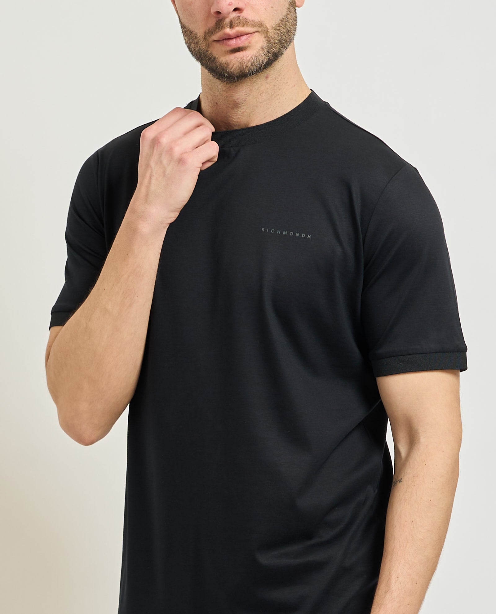 T-shirt Richmond X pour homme en mélange de coton