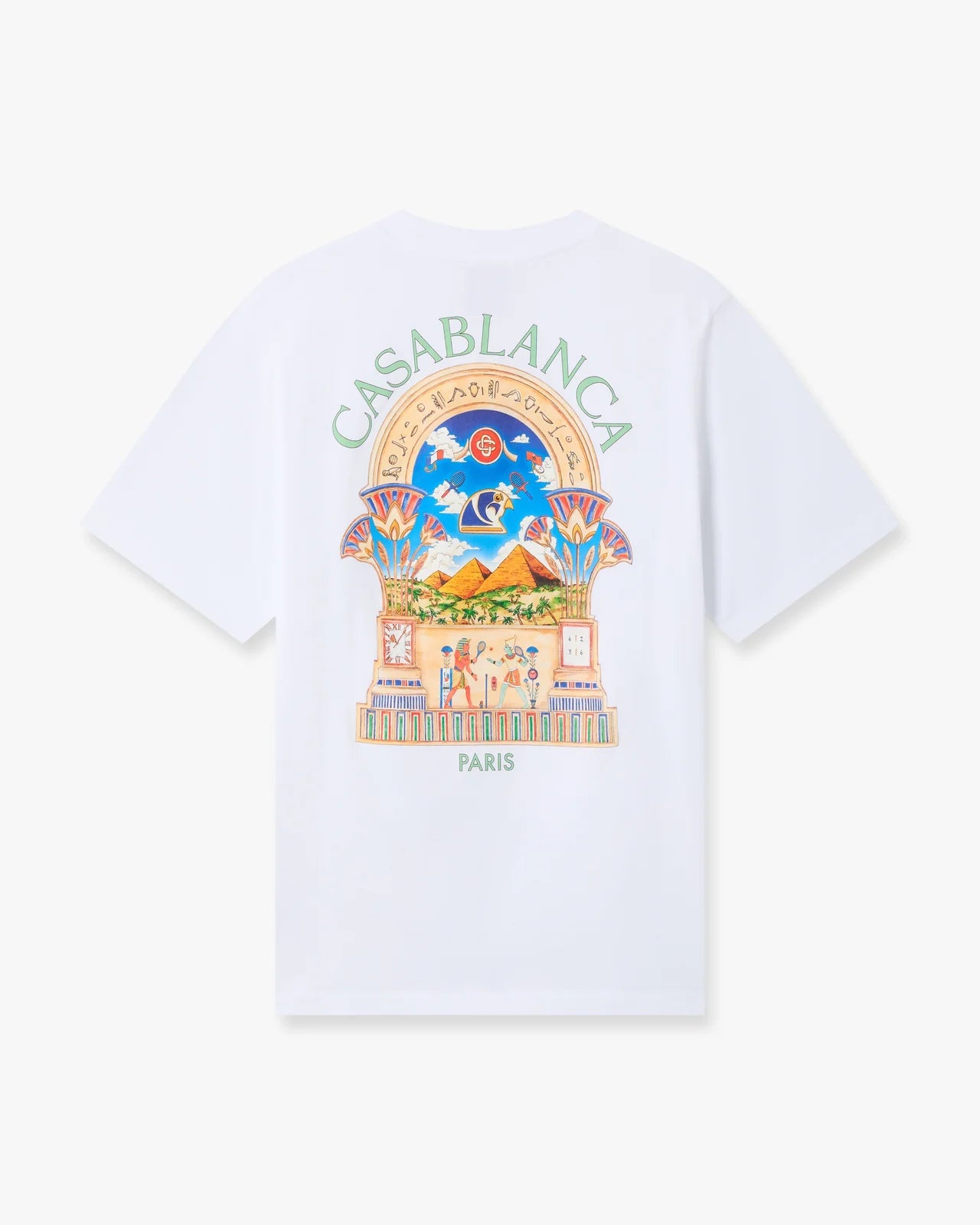 T‑shirt CASABLANCA à manches courtes Egyptian L’Arche