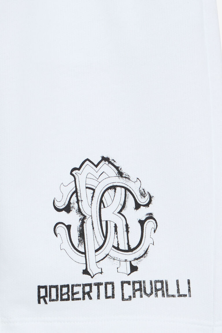 Bermuda De Sport À Imprimé Zèbre Et Monogramme RC